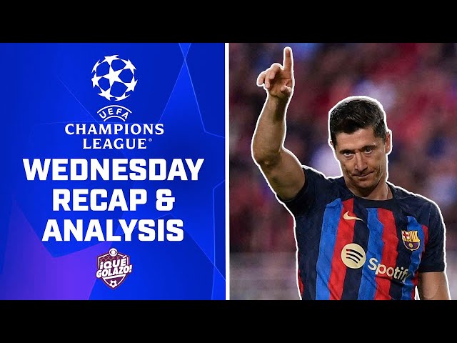 Lewandowski RESCUES Barcelona!! Napoli, Bayern Munich & Brugge ADVANCE!! | UCL Recap