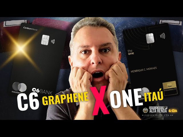 💳C6 BANK GRAPHENE NOVO CARTÃO C6 OU THE ONE ITAÚ PERSONNALITÉ? SERÁ QUE C6 VAI GANHAR DO THE ONE?