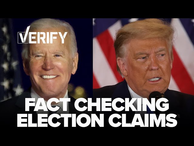 VERIFY: Fact Checking 2020 Election Claims