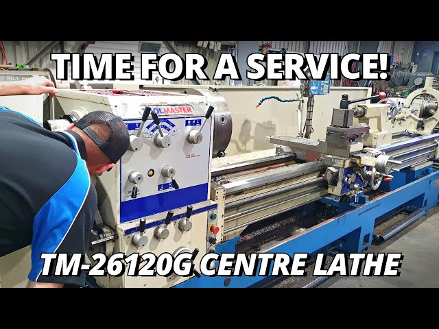 Servicing Our Lathe for the FIRST TIME! | Workshop Machinery