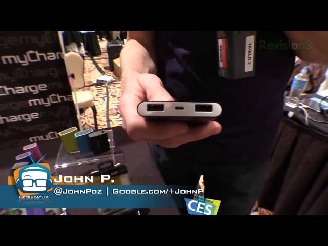 Geek Beat Archives   CES 2014   myCharge Batteries for 2014