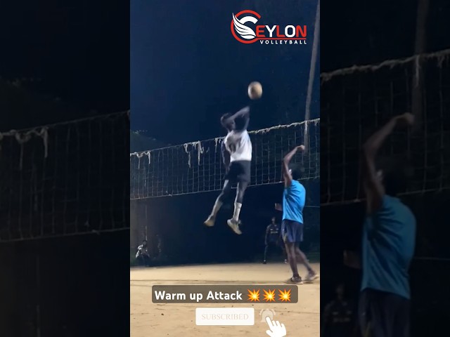 Volleyball 🏐 Warm Up Attack 💥💥💥