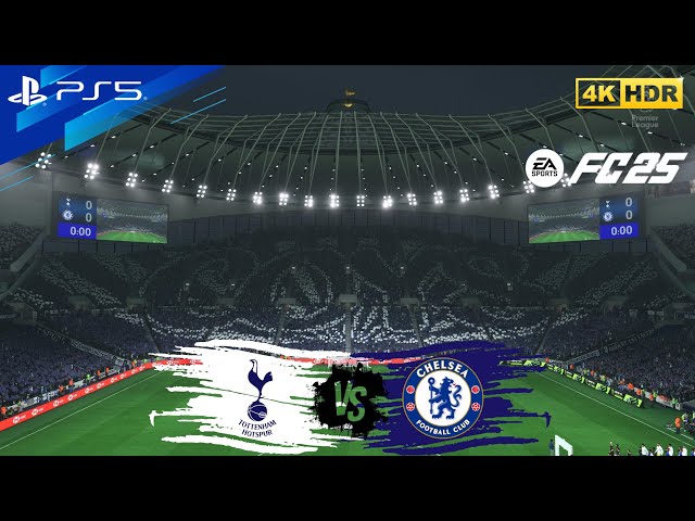 FC 25 | Tottenham vs Chelsea (London Derby) | Palmer | Premier League 24/25 Full Match | PS5 4K60