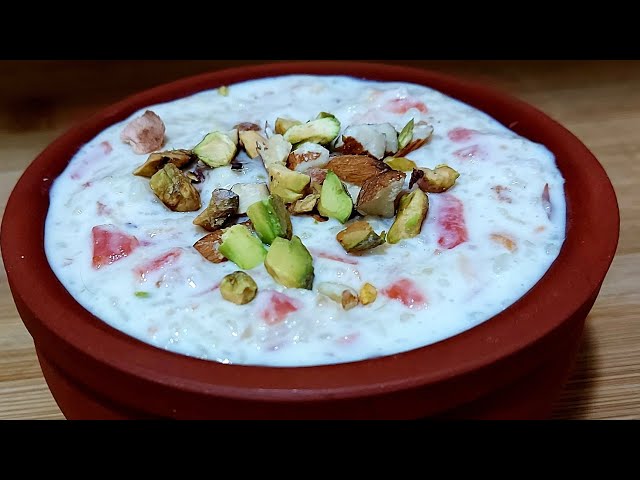 Gajar Ki Nawabi Kheer Recipe , carrot rice dessert,kheer recipe /iqra food fusion  -IFF