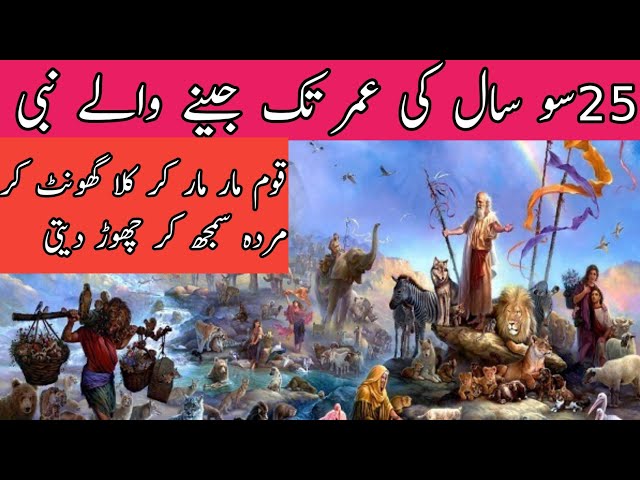 Hazrat Nooh as Ki Kashti | Noah | Prophet Nuh | نوح | Story Waqia Kahani | Qasas ul Anbiya | tofan