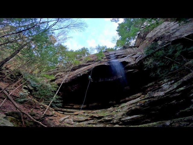 Rappelling Ohio's Tallest Waterfall!!!