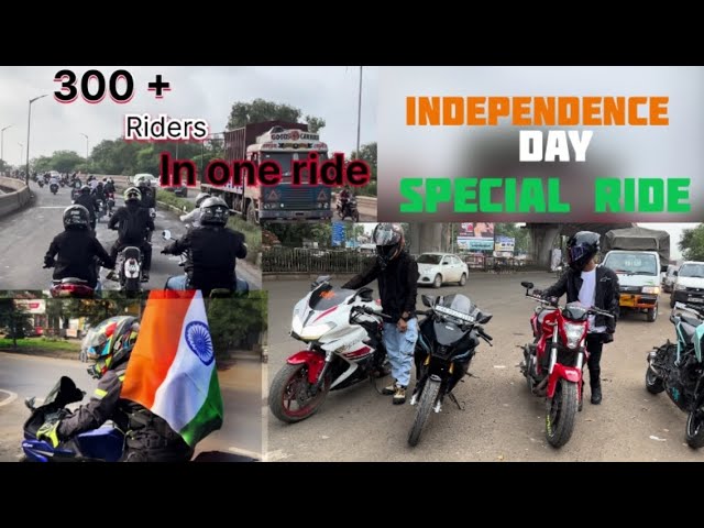 300+ Hyper Rider in one Ride 😱Independence day special Vlog