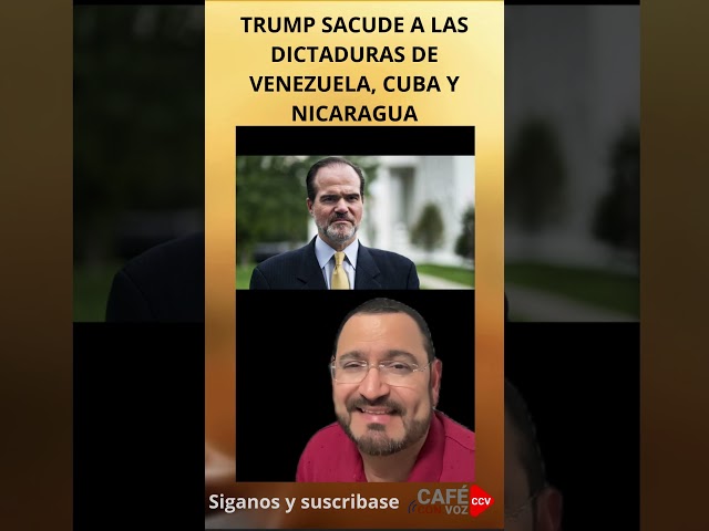 🔴⚠️🚨 ULTIMA HORA, Trump aprieta a regímenes de Venezuela, Nicaragua y Cuba.