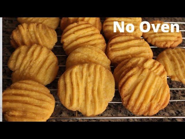 3-Ingredient Cookies Without Oven | Cookies/Biscuit Recipe