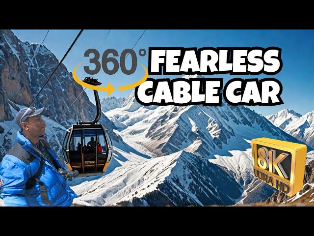 360 | Experience the FEARLESS 360 Degree Cable Car Ride in Gulmarg!