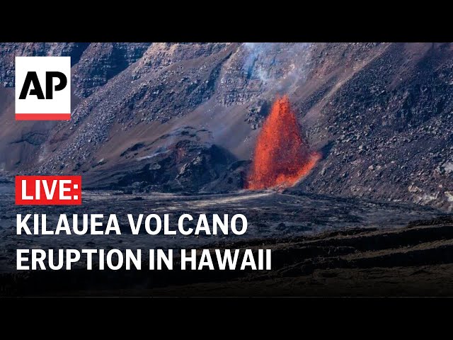 LIVE: Kilauea volcano eruption in Hawaii