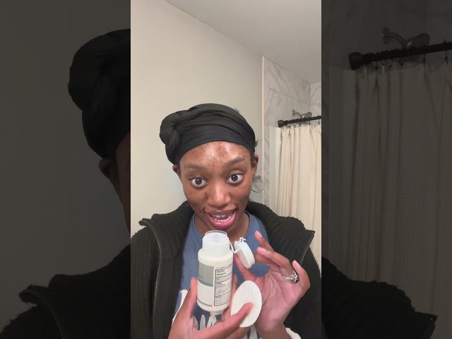 Doing my skincare routine until I get glass skin…an experiment #skincareroutine #darkspots