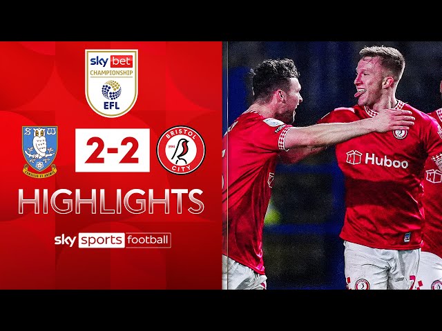 The Robins salvage a draw! ⚖️ | Sheffield Wednesday 2-2 Bristol City | Championship Highlights