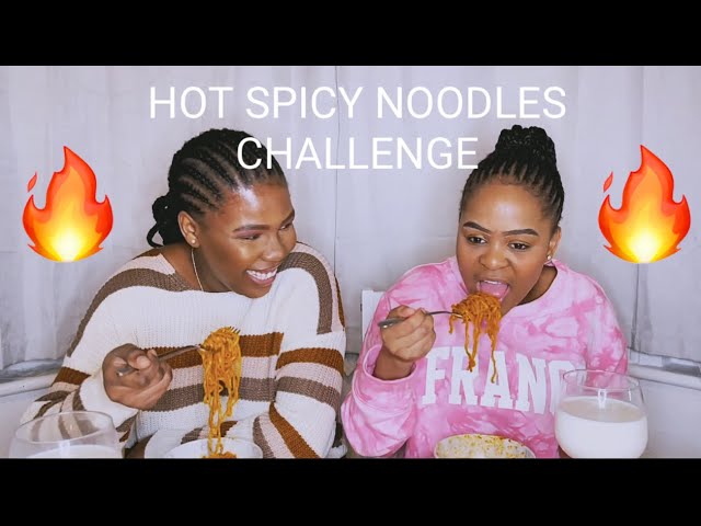 HOT SPICY NOODLES CHALLENGE