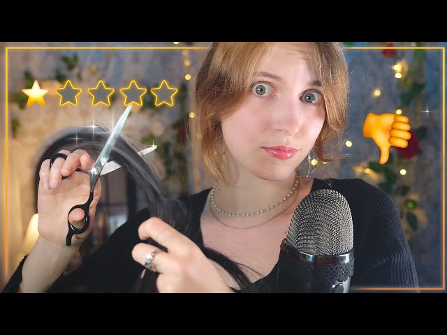 ASMR ✂️ The WORST HAIR SALON in Town 💔 Will You Leave with a Smile?