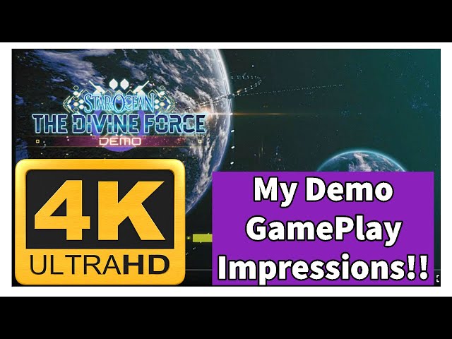 Star Ocean The Divine Force Demo Gameplay Impressions!!