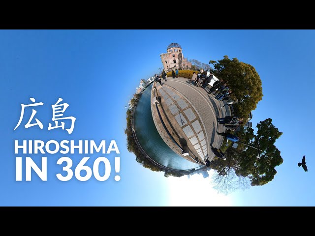 Visit Peace Park in Hiroshima, Japan! | 360 Video