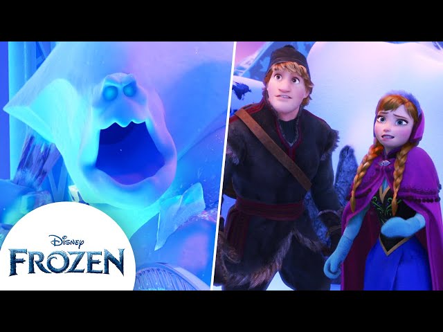 Elsa Creates Marshmallow to Defend Her Ice Palace | Frozen