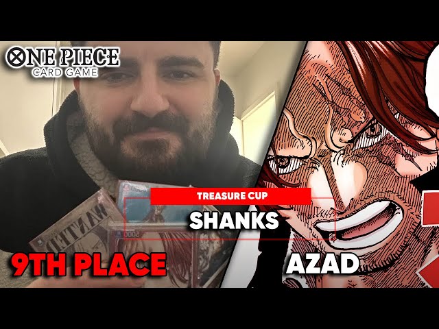 🔹 9TH PLACE TREASURE CUP ONLINE | 1000 PLAYERS | 9-1 | SHANKS – THE EMPEROR’S DOMINANCE! | AZAD 🏆🩸