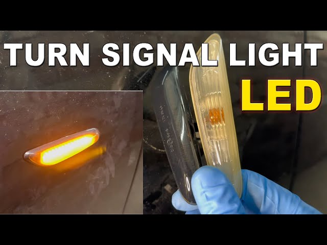 LED Turn Signal Light Replacement BMW E60/61 #bmw #led #light #replacementparts