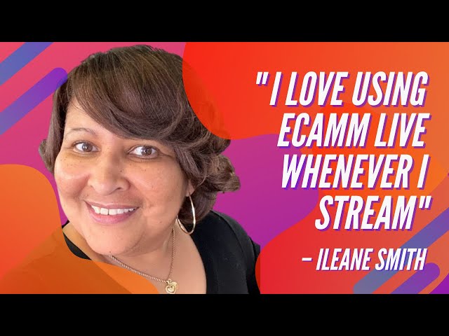 Why Ileane Smith Uses Ecamm Live -  The Best Live Streaming App For Mac!