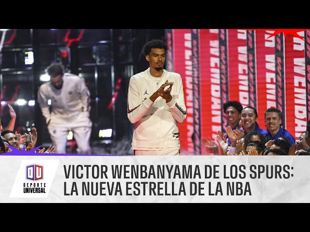 Deporte Universal - Victor Wembanyama de los Spurs: la nueva estrella de la NBA