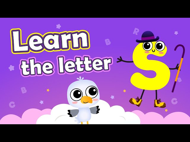 Learn the letter "S" with Bini bambini