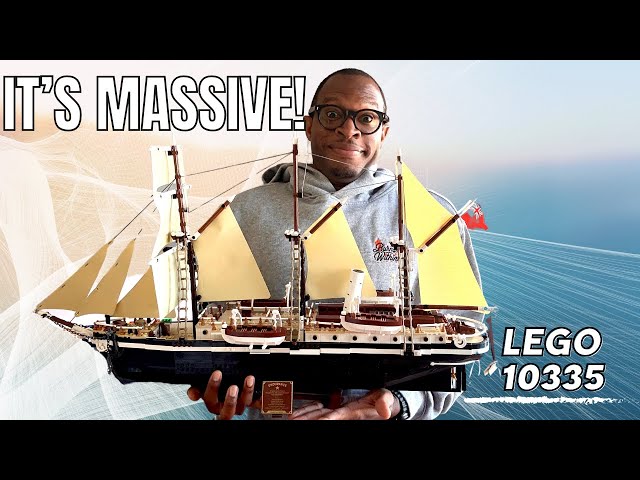 New LEGO Icons 10335 Endurance Ship - Speed Build & Review