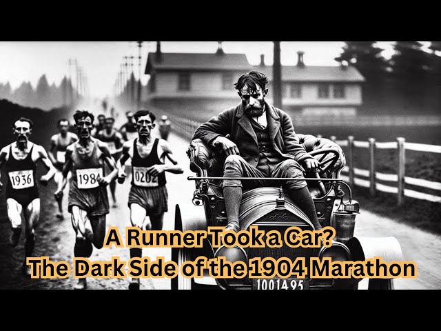 A Runner Took a Car? The Dark Side of the 1904 Marathon | Dark History | AI Documentary