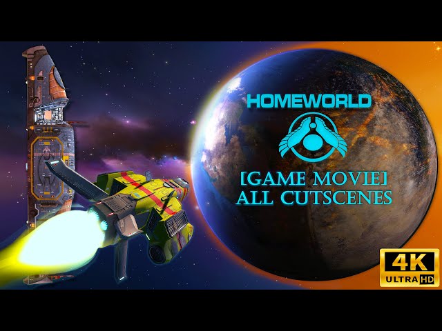 Homeworld All Cutscenes (Game Movie) 4k UltraHD