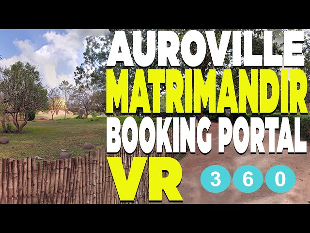 Path To Matrimandir 🔥 Matrimandir Viewing Point in Auroville ③⑥⓪ Video