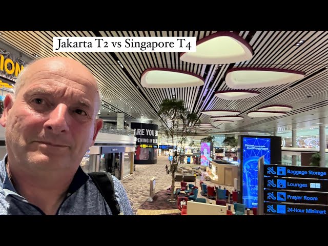 Airside - Jakarta T2 vs Singapore T4