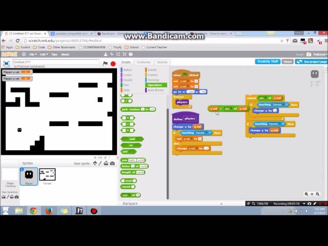 Platform Physics Tutorial (Scratch)