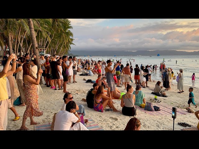 The Best Sights in the Philippines! BORACAY WHITE BEACH & STREETS WALK | Island Life Tour