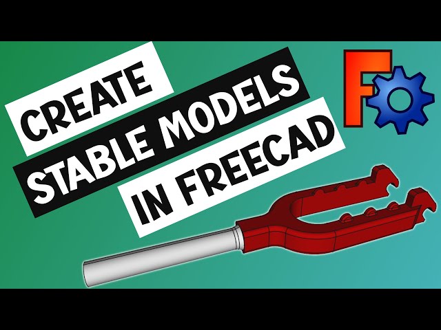 FreeCAD Tutorial: Modeling a Bike Fork with Tips for Clean and Accurate Models in FreeCAD 0.20.1