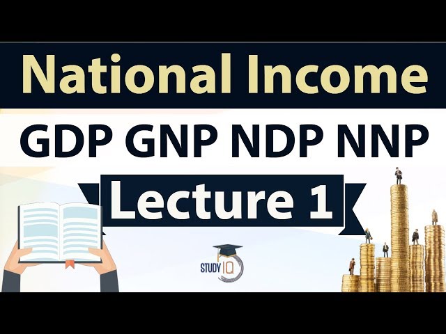 National income - GDP GNP NDP NNP Explained - Indian Economy Part 11 - Concepts of Macro Economics