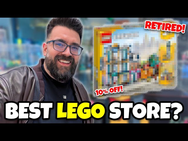 Rare LEGO Found & Huge Discount! Southampton LEGO Store & John Lewis Hunt