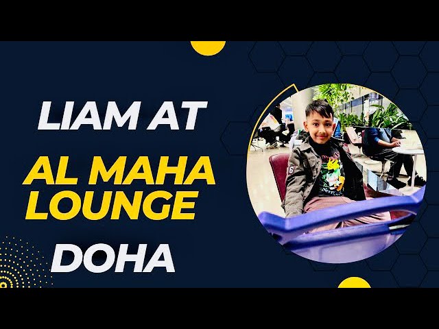 Al Maha Lounge at Hamad international airport,Doha. #nepali #familyvlog #nepalifamily #lounge