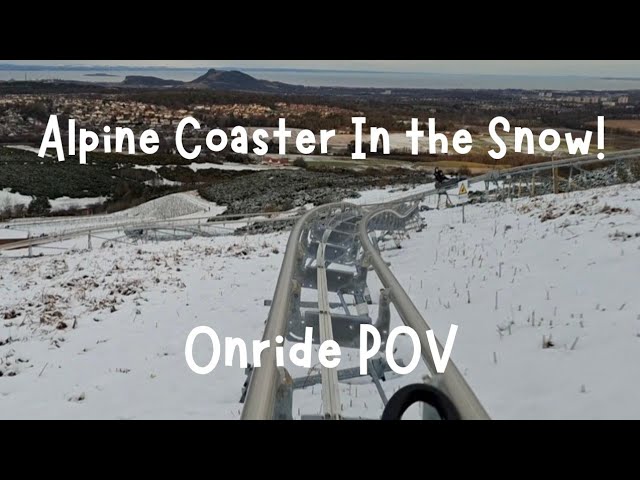 Alpine Coaster Onride POV - Midlothian Snowsports Centre Edinburgh 🏴󠁧󠁢󠁳󠁣󠁴󠁿