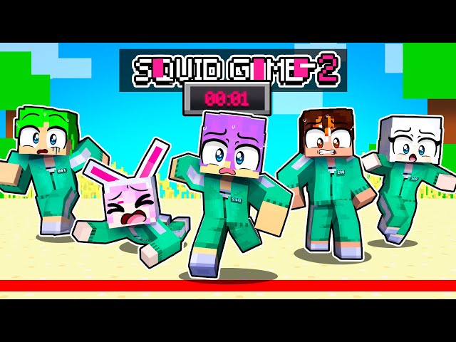 Becoming the SQUID GAME 2 CHAMPION in Minecraft!