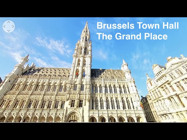 360 video | Brussels Town Hall & the Grand Place