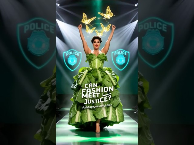 "✨ The Cabbage Gown Revolution ✨ | Stunning AI-Generated Fashion in 4K"