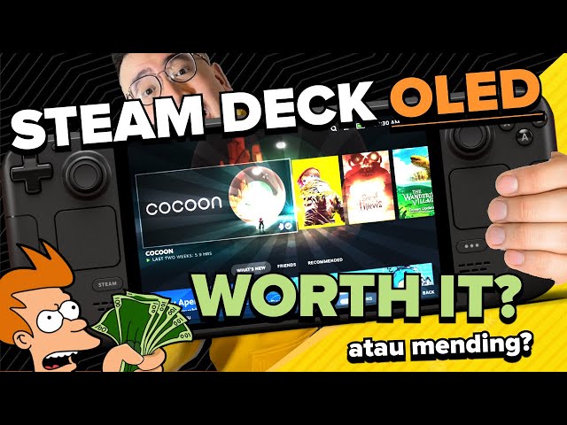 Worth It❓Upgrade ke Steam Deck OLED? Steam Deck vs ROG Ally vs Legion Go | Steam Deck Indonesia