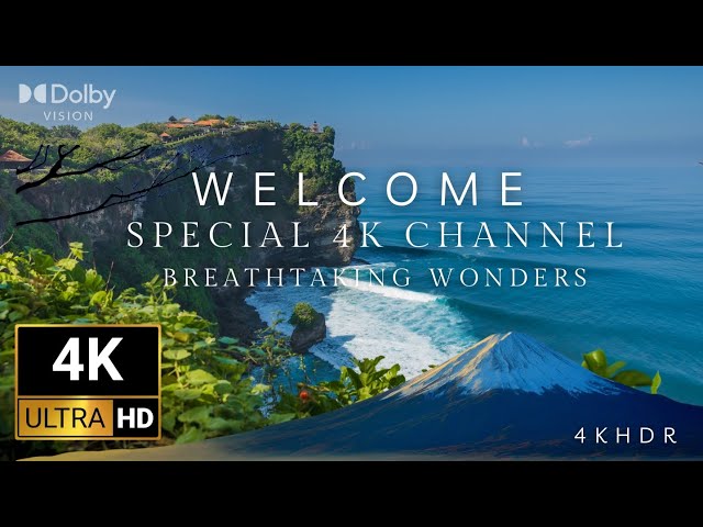 Most Beautiful Places on Earth in #4K #HDR 60fps (2025) – Breathtaking Wonders