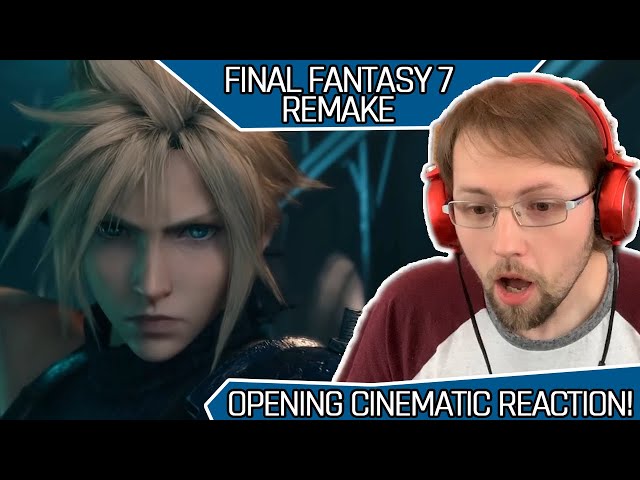 Final Fantasy 7 Remake Opening Trailer Reaction + Thoughts!!!