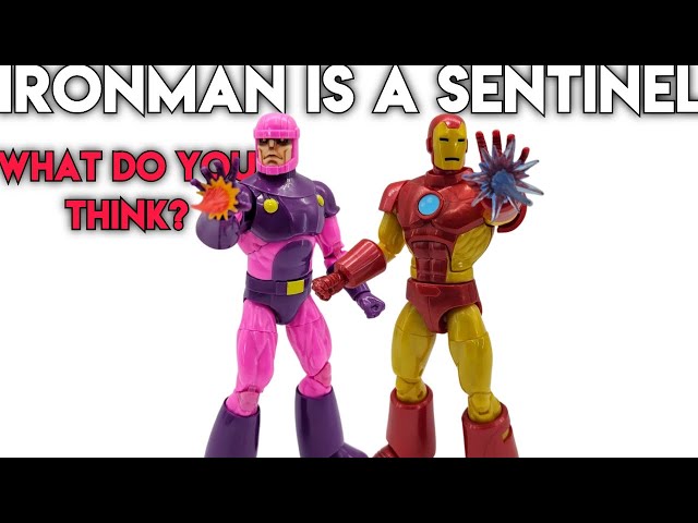 HASBRO Marvel Legends SENTINELS & Marvel Comics IRON MAN Look Too Much Alike!