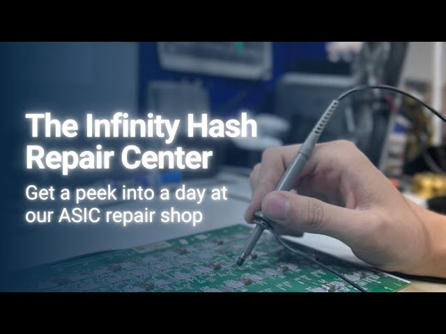 A Day At The Infinity Hash Repair Center