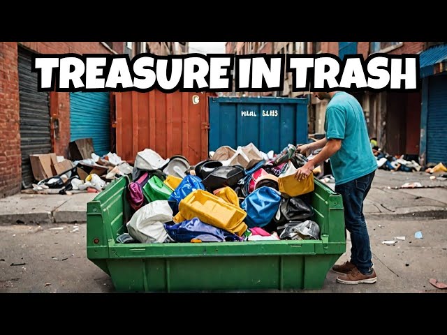 The Hidden World of Dumpster Diving in UK