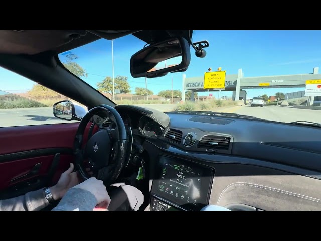 Maserati MC driving video