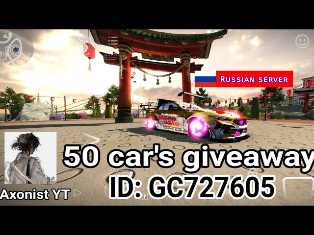 Car Parking Multiplayer Live giveaway with Axonist YT